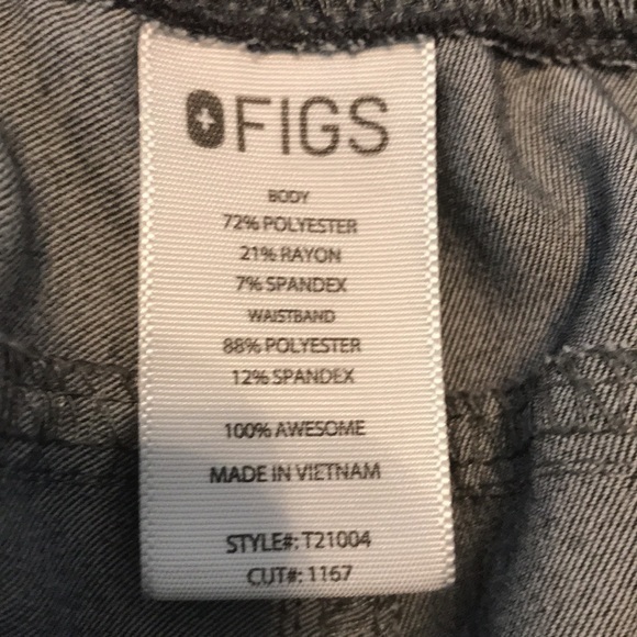 Figs Kade Graphite Cargo Scrub Pants‎ L - Picture 6 of 8